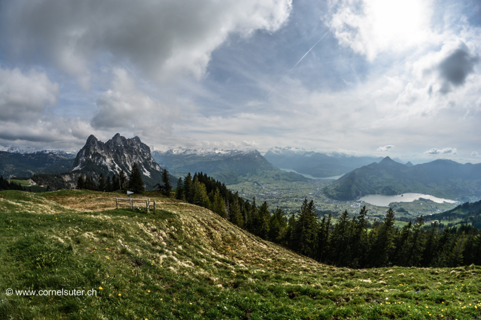 Haggenegg Kapelle 1381m - Hochstuckli 1566m (7.Mai 2015)