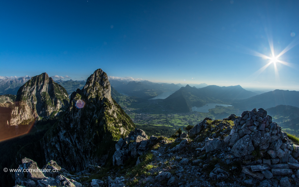 24.Juni 2015: Haggenegg 1414m - Haggenspitz 1761m, = 457hm. 