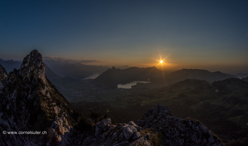31.August 2015: Haggenegg 1414m - Haggenspitz 1761m, = 457hm. 