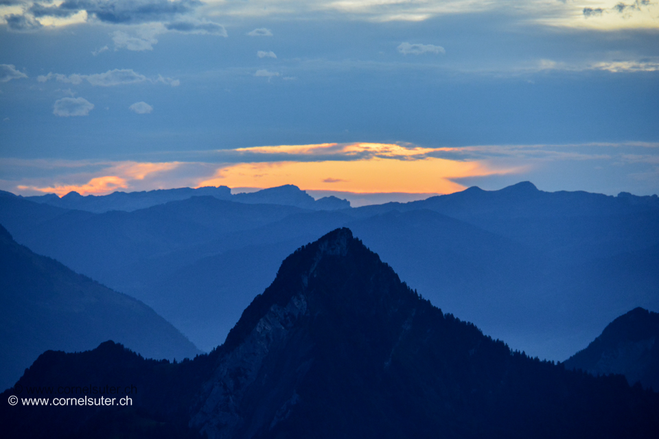 16.September 2015: Haggenegg 1414m - Haggenspitz 1761m, = 457hm. 
