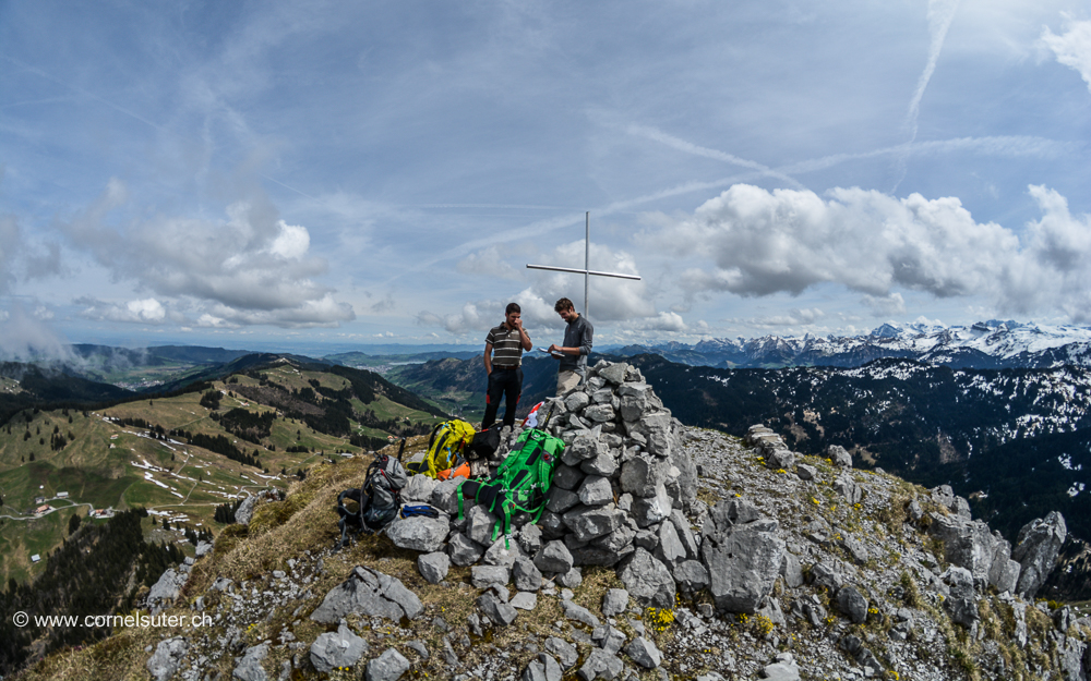 Auf dem Haggenspitz 1761m