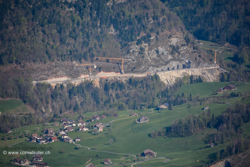 Die Baustelle Horä Rank.