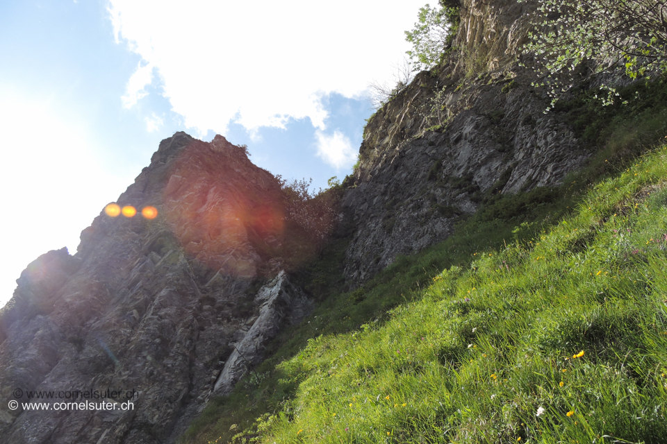 Am Aufstieg zum Firstspitz.