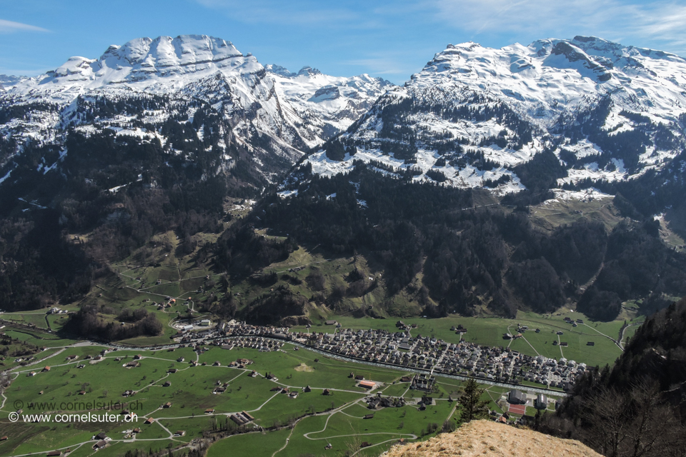 Aussicht beim Heuberigsboden.