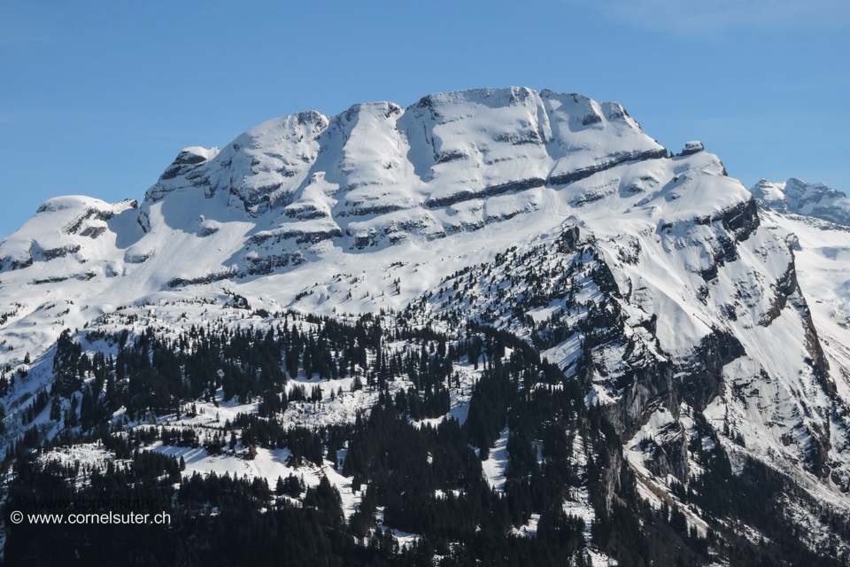 Aussicht beim Heuberigsboden, Sicht zum Wasserberg 2341m.