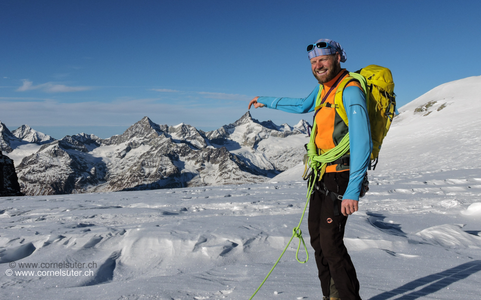 Das Zinalrothorn 4221m, das war eine tolle Hochtour (Klick Bericht lesen)