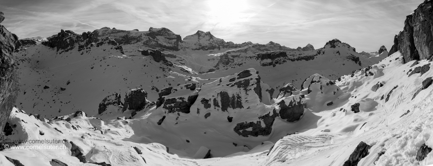 Pano Aussicht beim Rau Stöckli.
