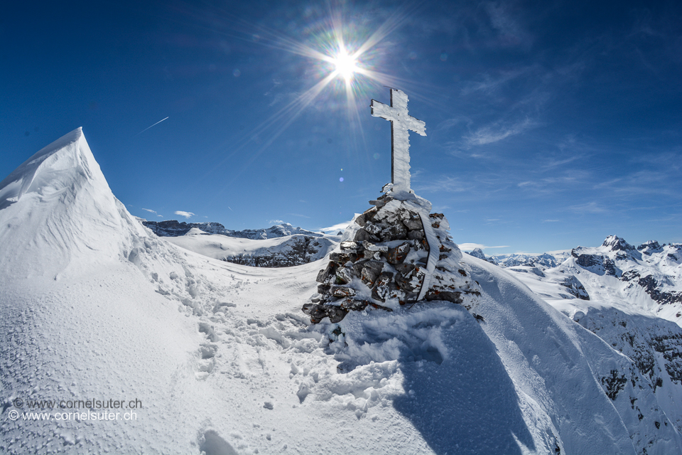 Gipfelkreuz.