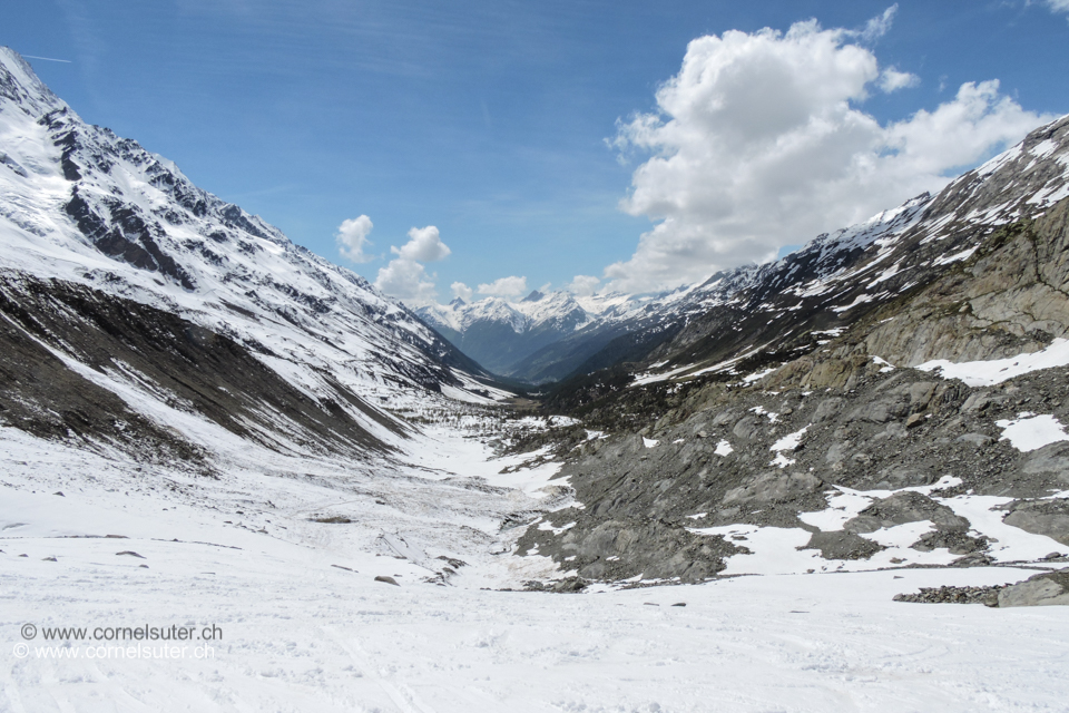 Der Schnee wird bald weniger.