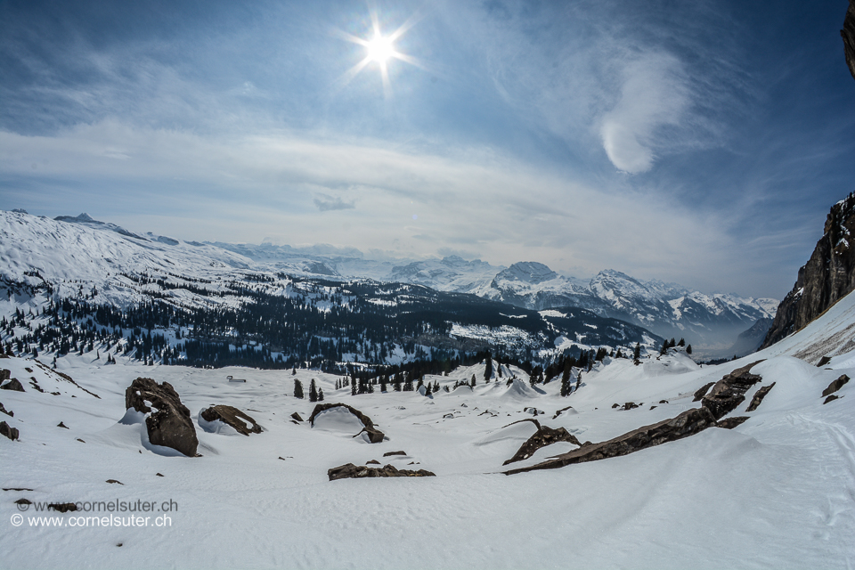 Angekommen bei den Pragelchöpf 1798m.