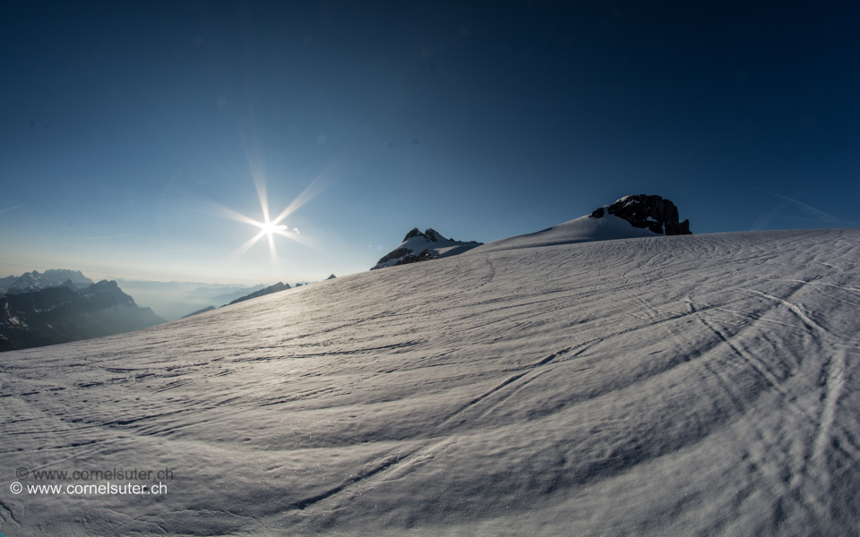 Beim Chammlijoch 3021m.