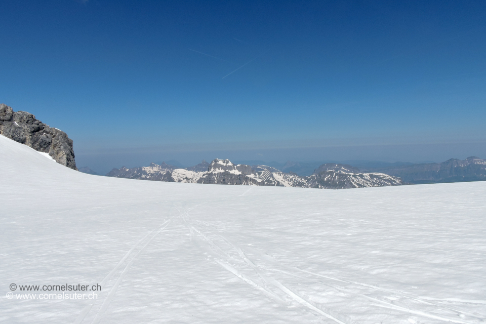 Angekommen  auf dem Chammlijoch 3021m.