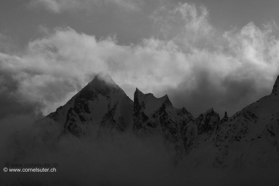 Mystische Stimmung beim Sustenspitz 2930m.