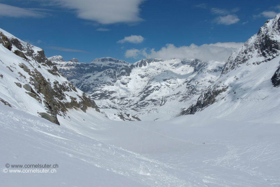 Ausfahrt Steigletscher.
