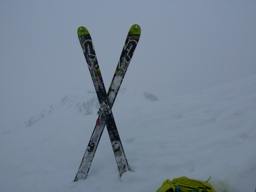Skitour Training am 26.Januar 2015, illgau Deponieplatz 862m - Laucherenstöckli 1756m.
