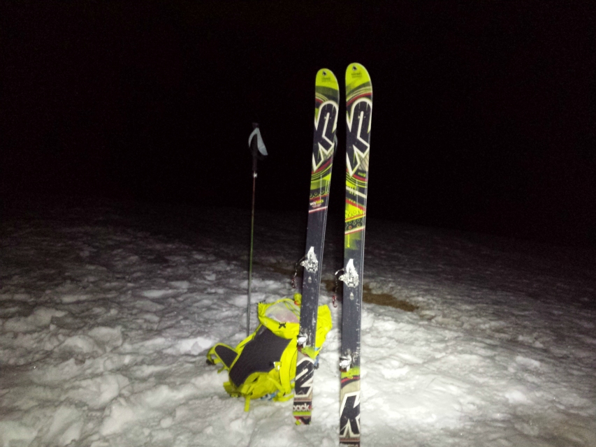 Skitour Training am 16.Februar 2015, Handgruobi 1067m - Brünnelistock 1594m.