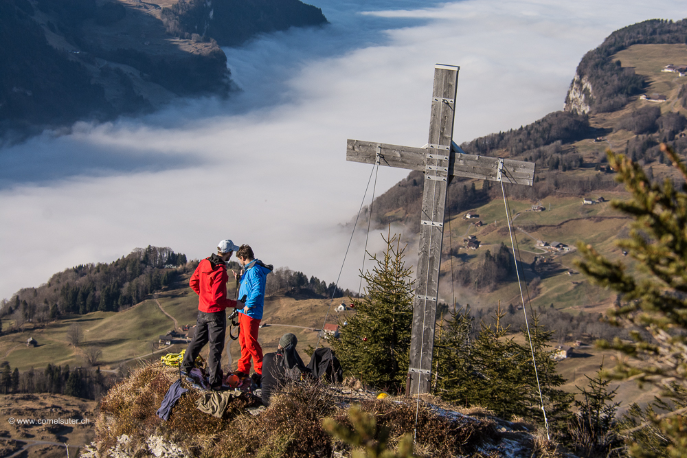 Ankunft auf dem Firstspitz