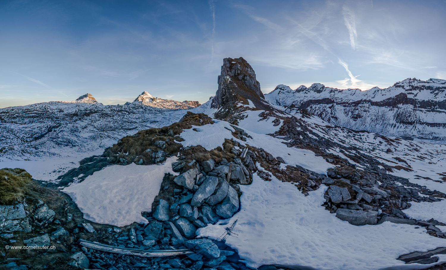 Pano Sicht zum Chli Chilchberg.