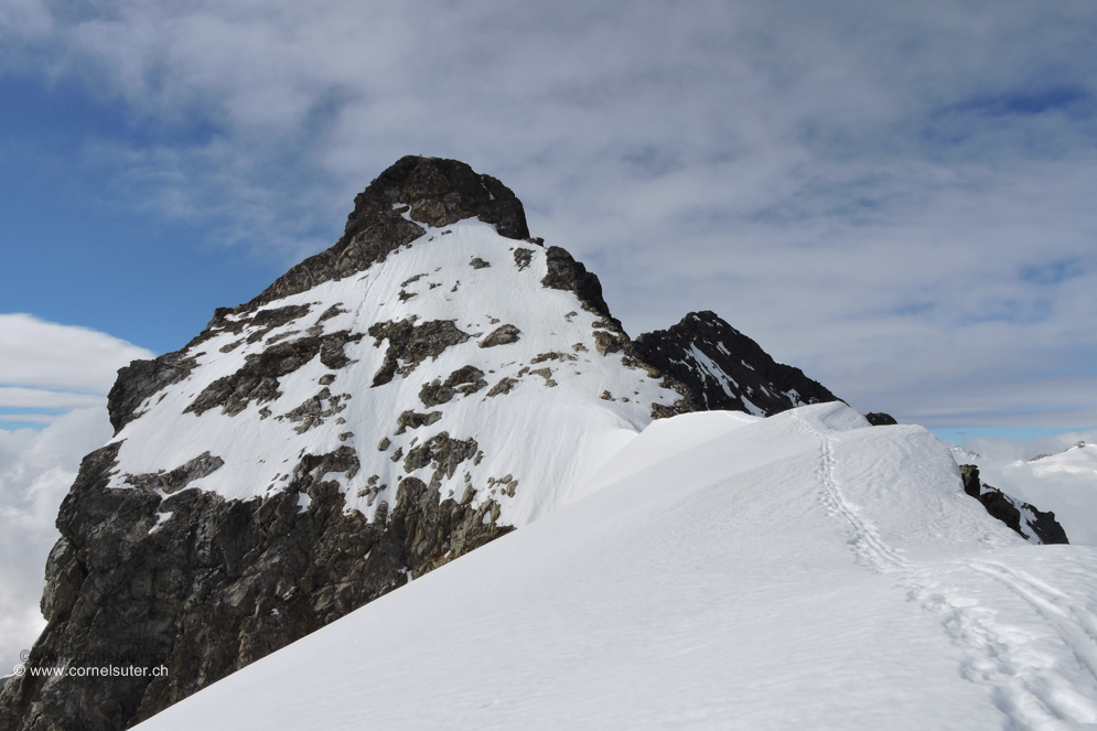 Fussaufstieg zum Mittler Tierberg 3418m.
