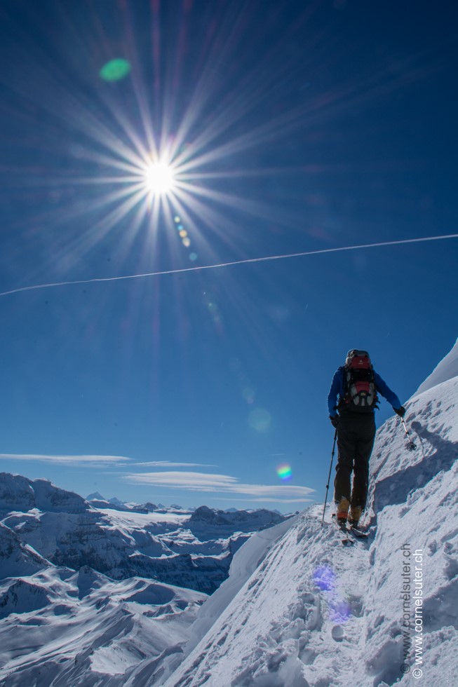 Skitouren Idylle perfekt.