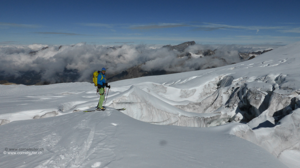 Gletscher und Spalten..... (Bild von Walti)