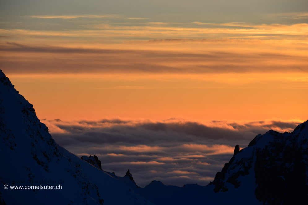 Abendstimmung hier bei der Tierberglihütte 2798m, herrlich.
