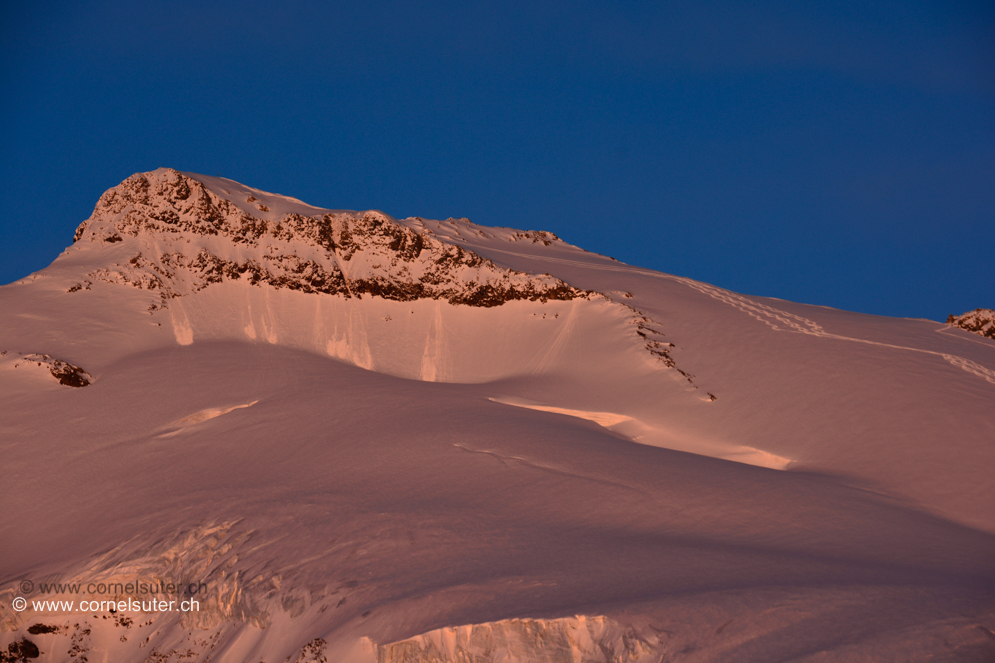 Abendrot am Sustenhorn 3503m.