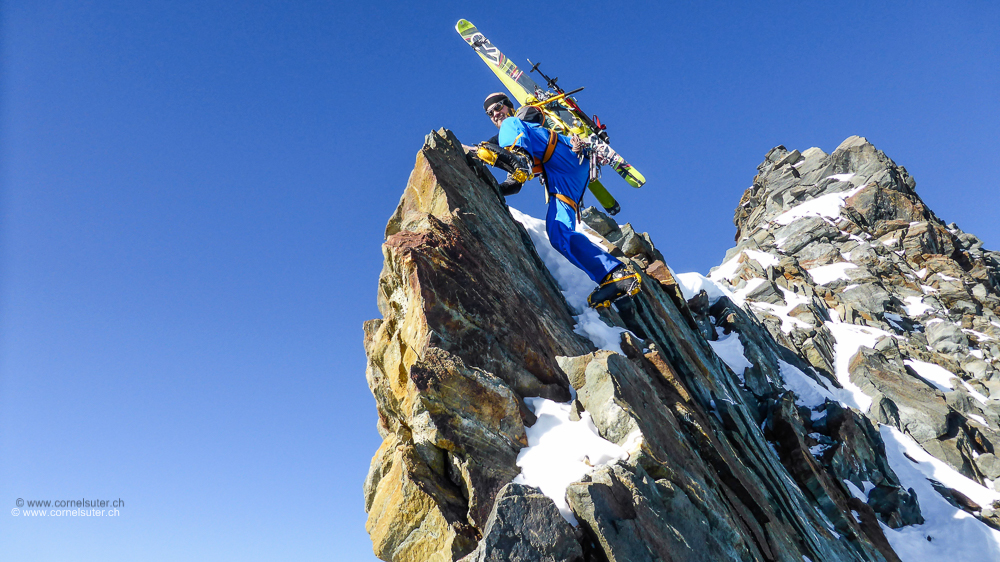 Skibergsteigen, herrlich. (Bild von Walti)