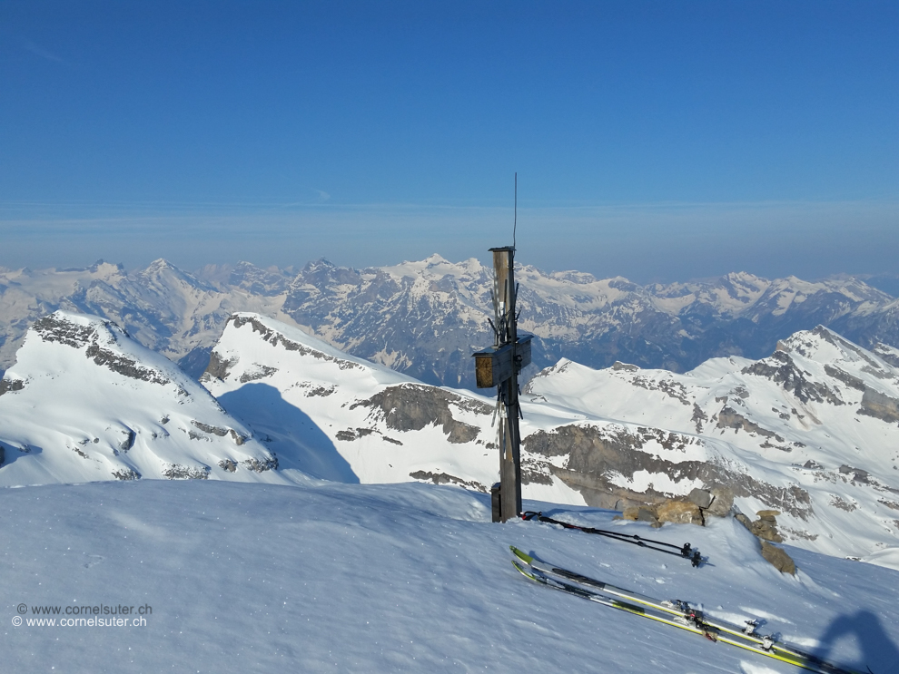 Auf dem Chaiserstock 2515m.