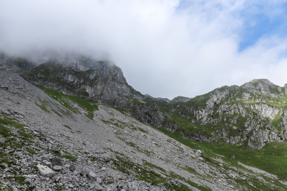 .. und Sicht zurück zum Schnäbeli....
