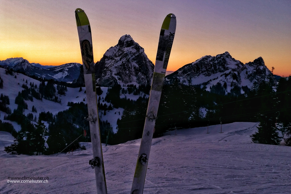 06.Dezember: Handgruobi 1067m - Brünnelistock 1594m = 527hm