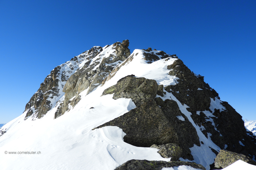 Ankunft auf dem hoch Seewen Nordgrat (Karte )