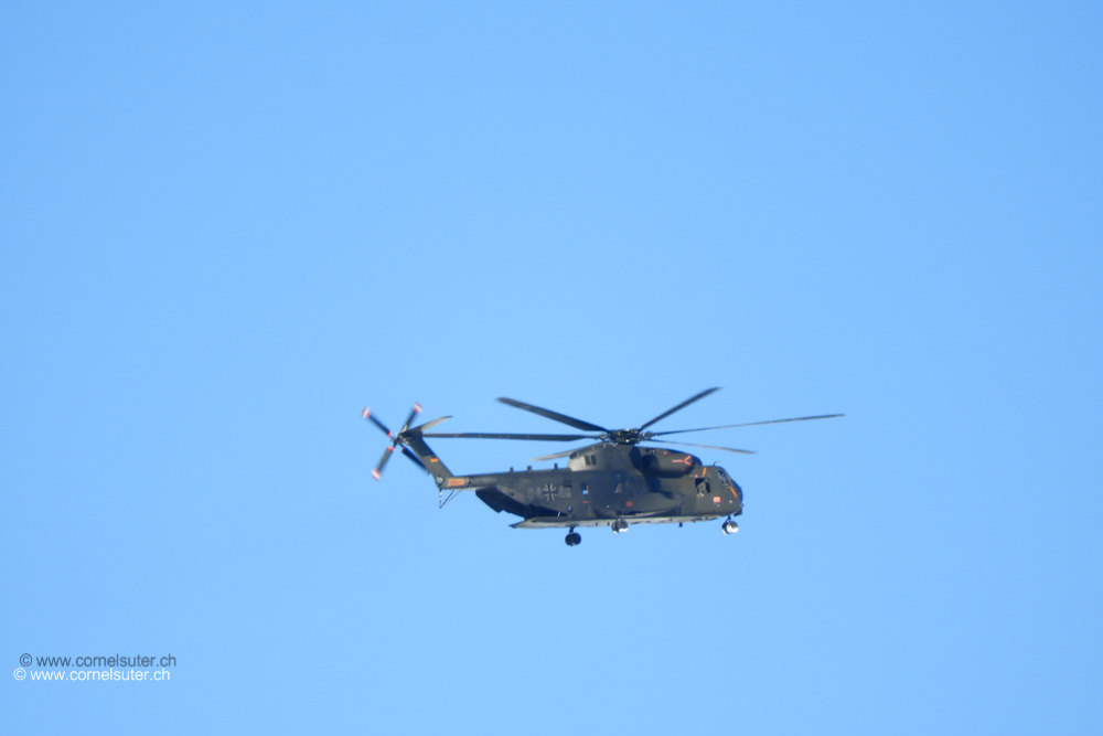 Ein Helikopter der Deutschen Luftwafe.