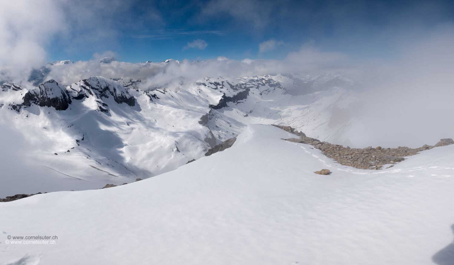 Pano Sicht Richtung Glattalp usw...