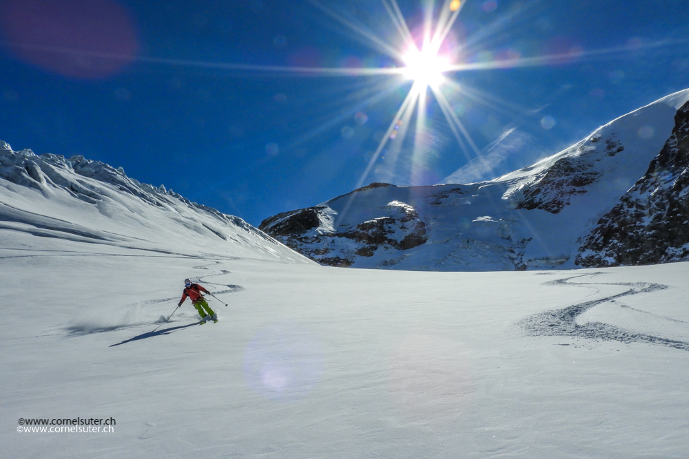 Skitouren Idylle perfekt.
