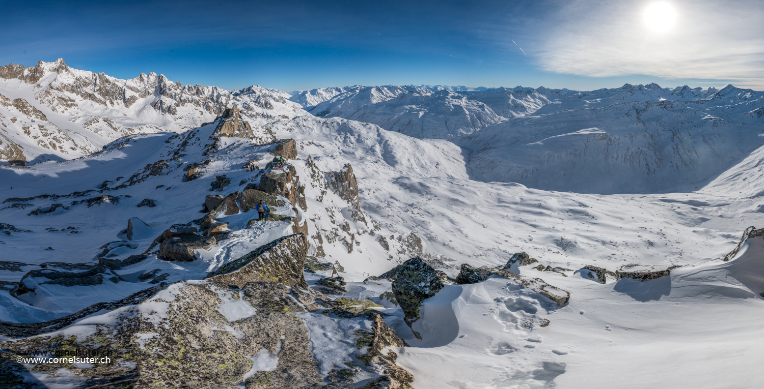 Fantastische Pano Aussicht.