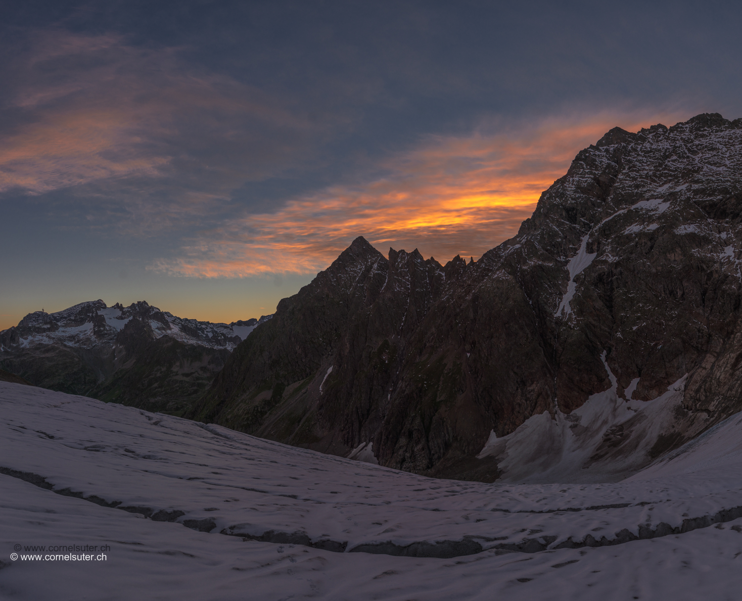 Morgenstimmung Sicht zum Sustenspitz usw...