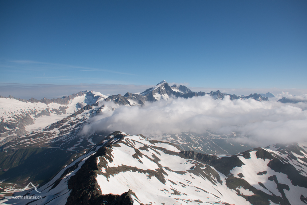Pano Aussicht zum Galenstock