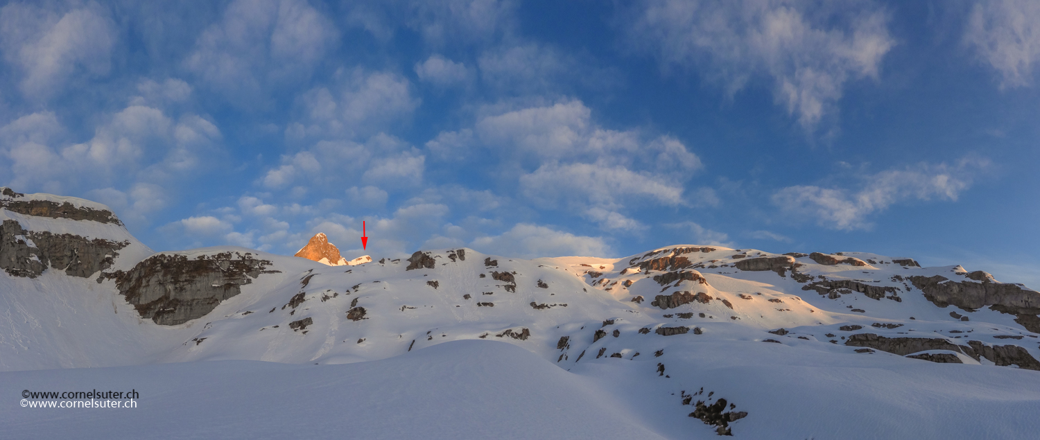 Beim Gross Boden mit Sicht zum Alplerhorn.