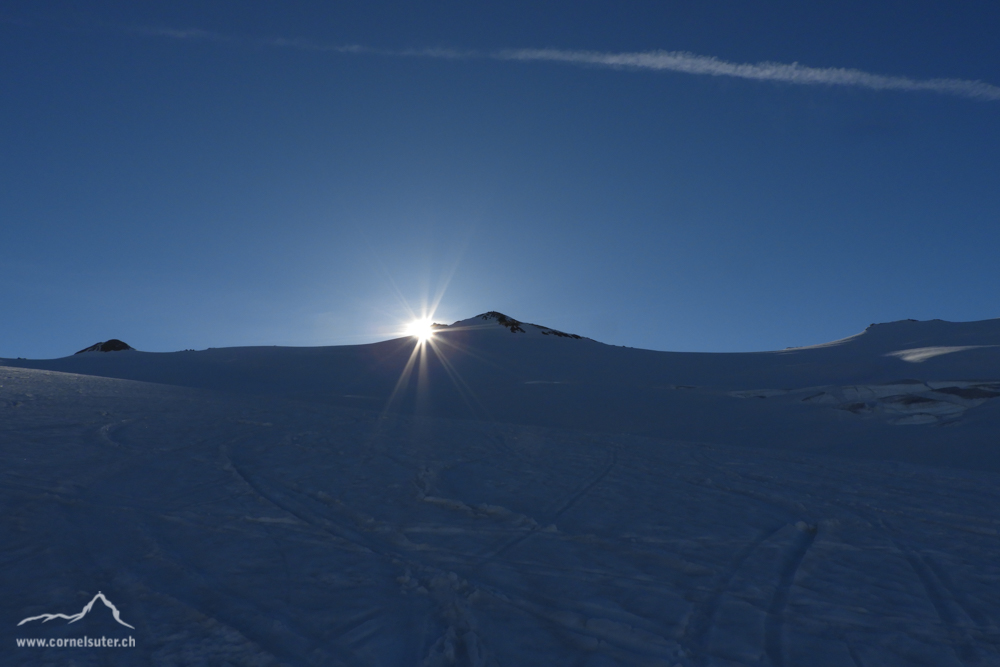 Die Sonne am Dammastock