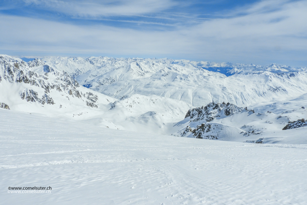 Auf dem Tiefengletscher.