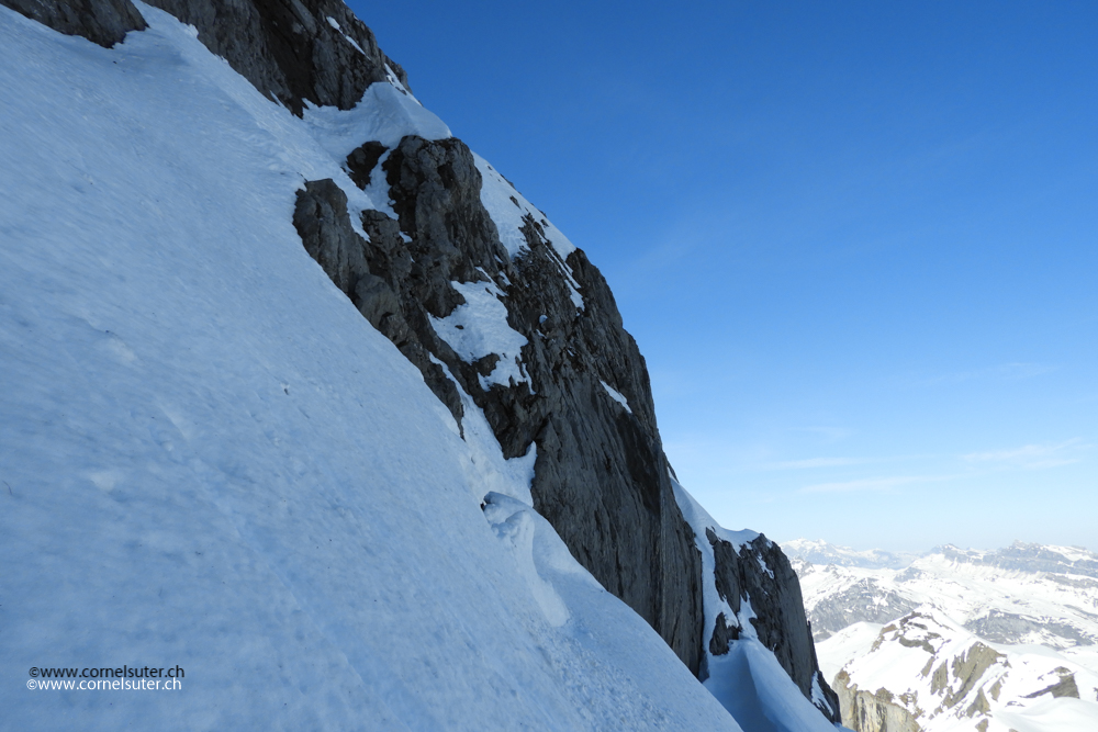 Schnee situation am Höch Turm am 5.Mai 2018.