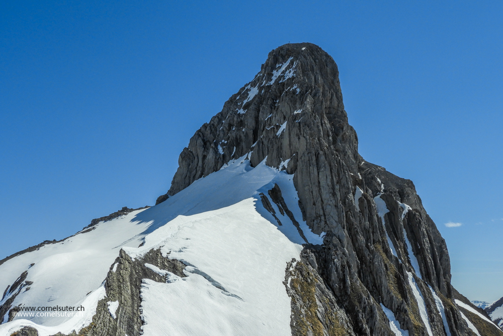 Sicht zurück, toll war es, Tourensaison 2018 am Höch Turm eröffnet.