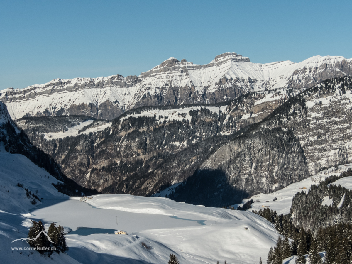Waldisee mit Heuberig, Forstberg, Druesberg.