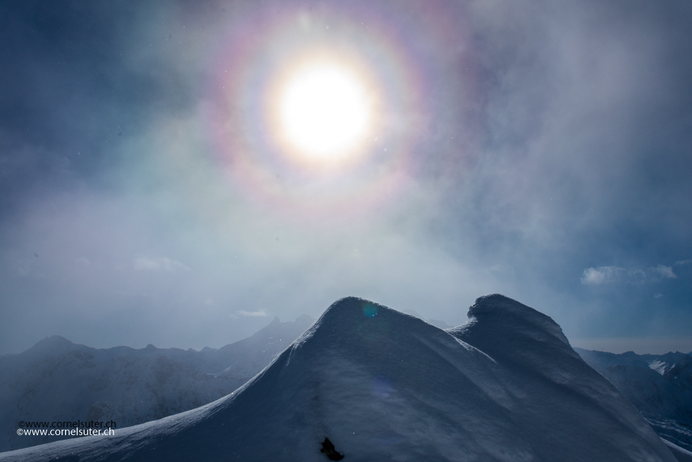 Ankunft auf dem Pizzo della Sassada 2710m.