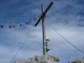 Das Gipfelkreuz von der Hinteren Goinger Hlat 2192m.