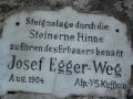 Gedenktafel.