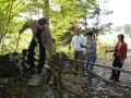 Andreas, Mani, Steffi, Renate am wandern.
