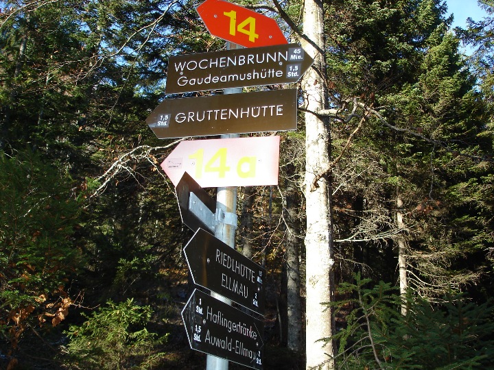 Da in richtung Gruttenhtte
