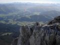Auf dem Tuxeck mit sicht gegen Kitzbhl.
